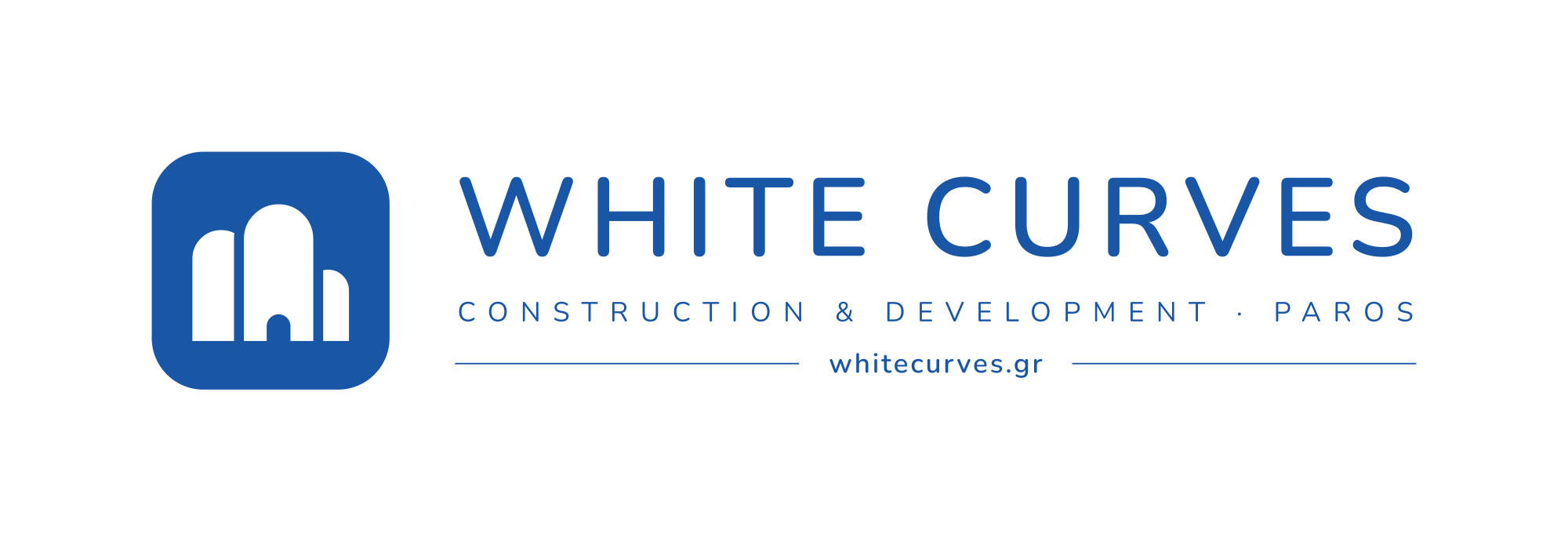 White Curves — Construction & Development · Paros